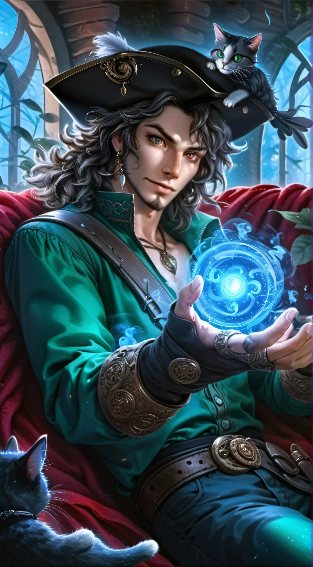 ai character: Cpt Jensen Graves background