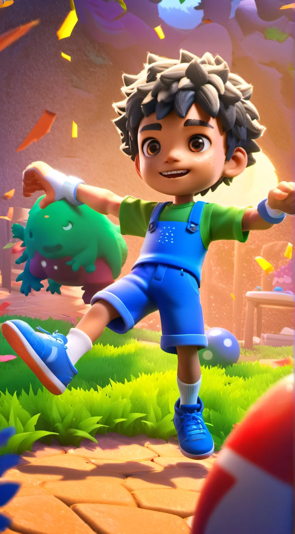 ai character: Tom  background