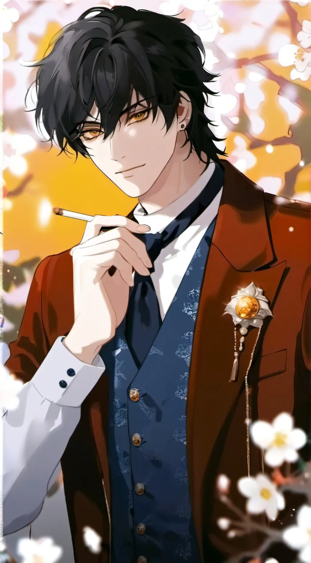 ai character: hyun  background