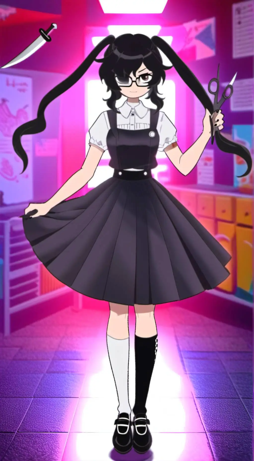 ai character: miss viva background