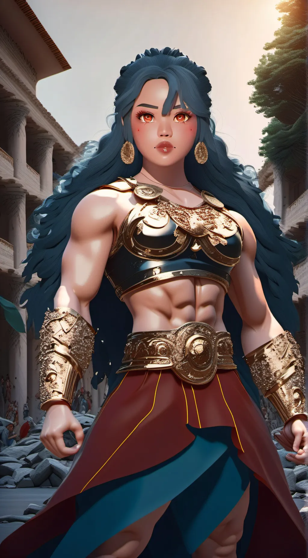 ai character: genesis  background