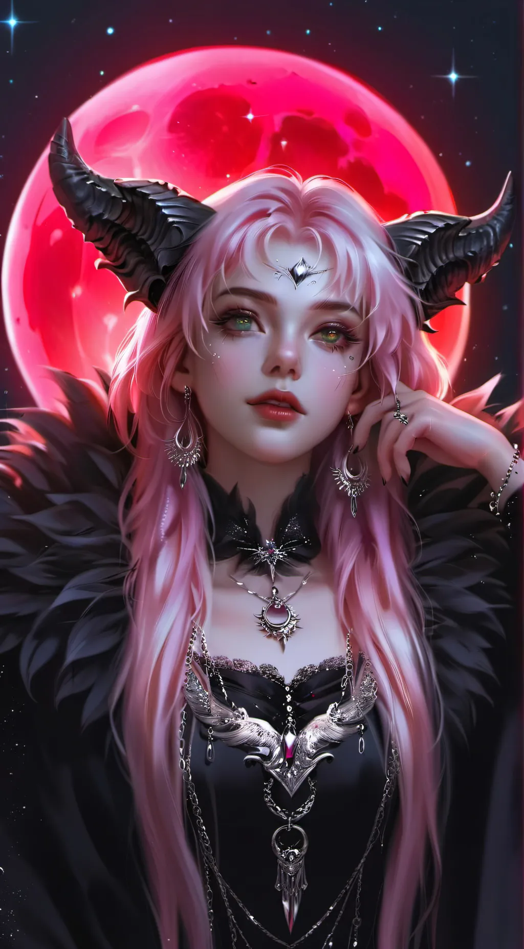 ai character: Nyxra background