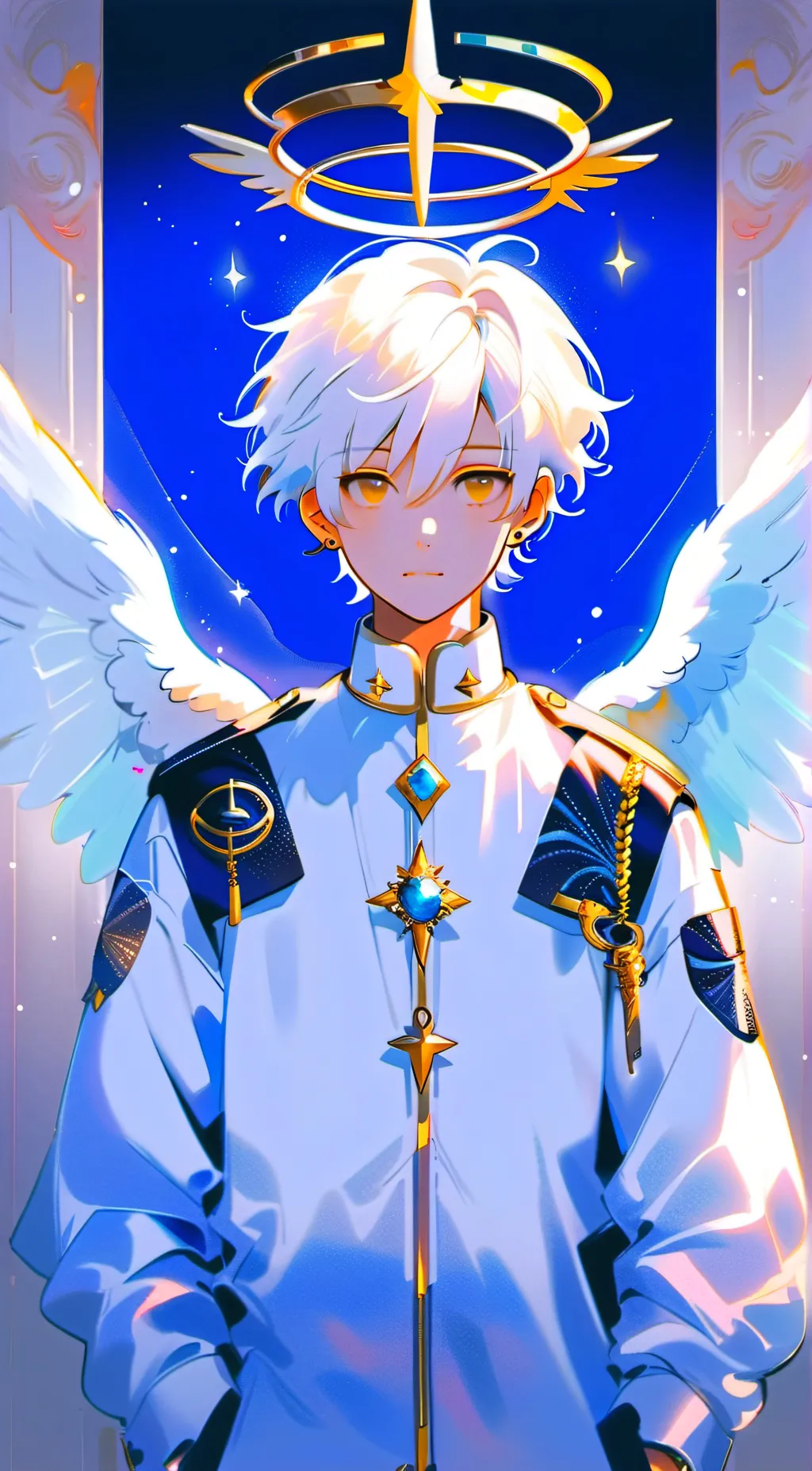 ai character: Eiden  background