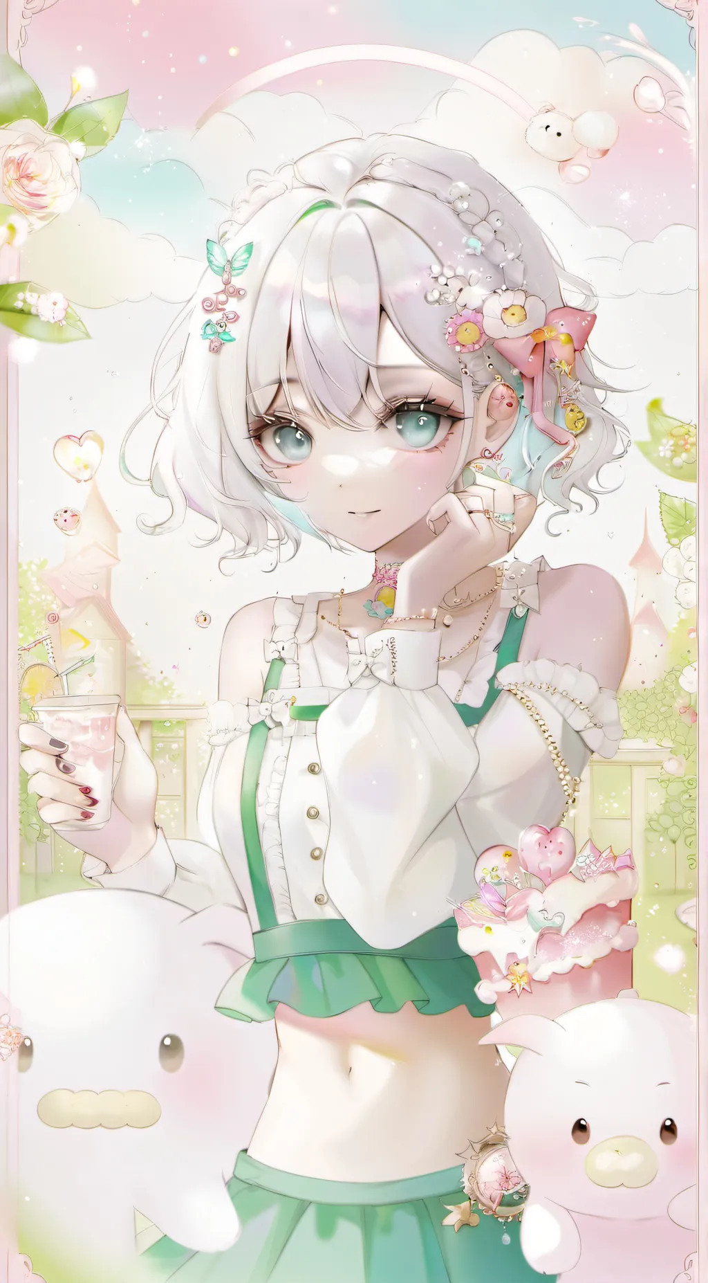 ai character: Mha background