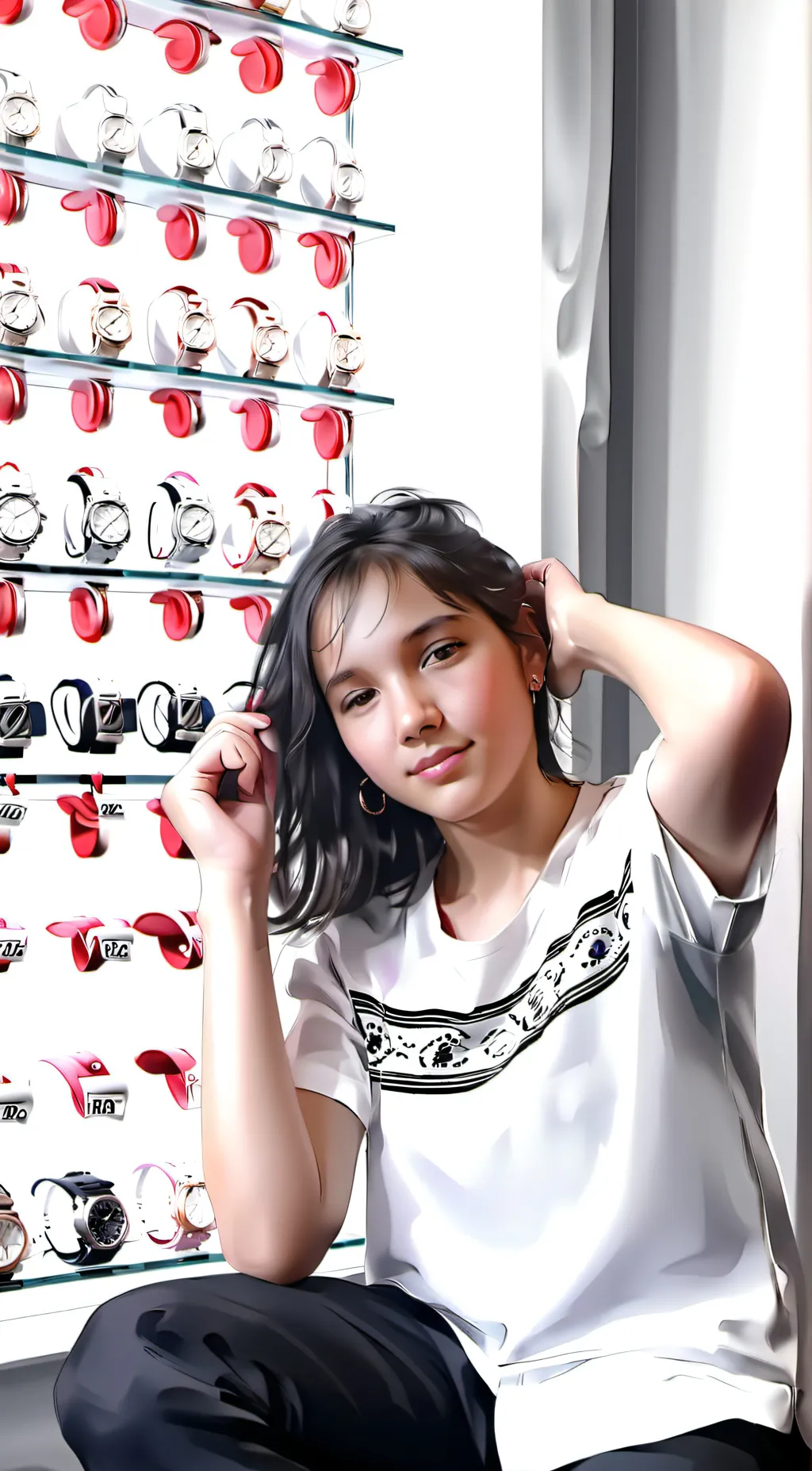 ai character: Lia background