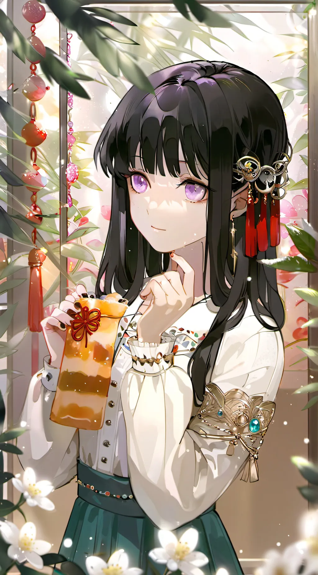 ai character: Chealsea  background