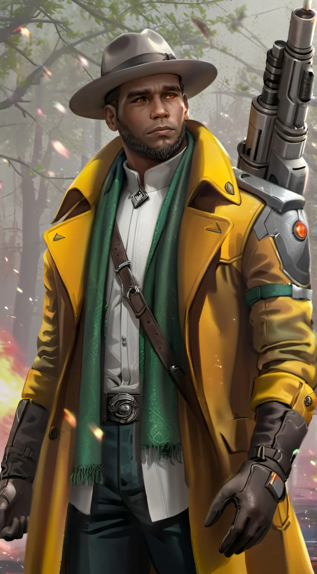 ai character: Preston Garvey background