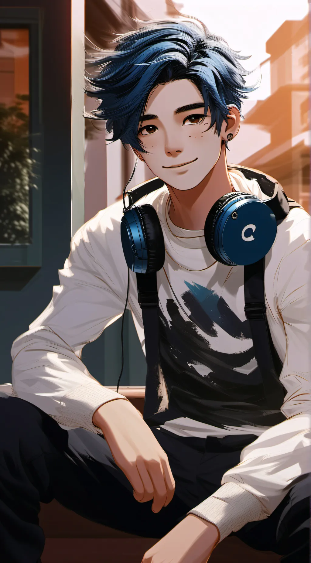 ai character: Eli  background