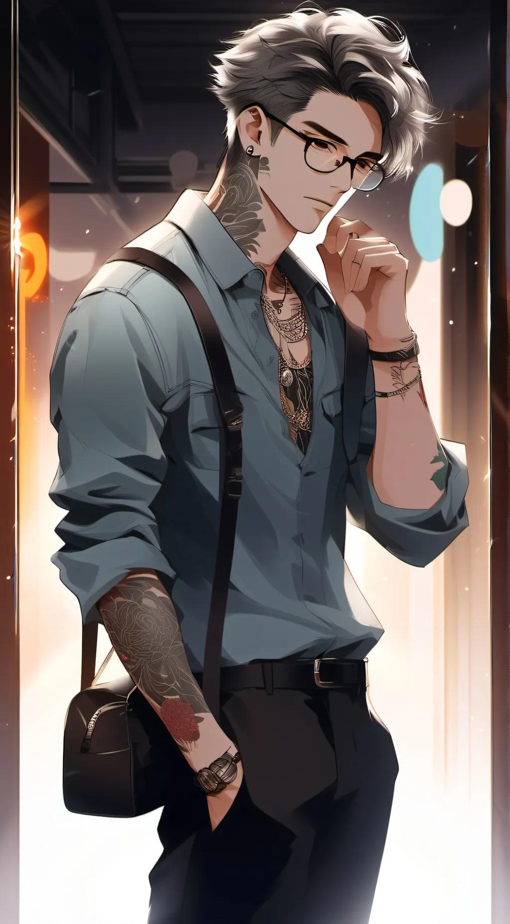 ai character: Zane background