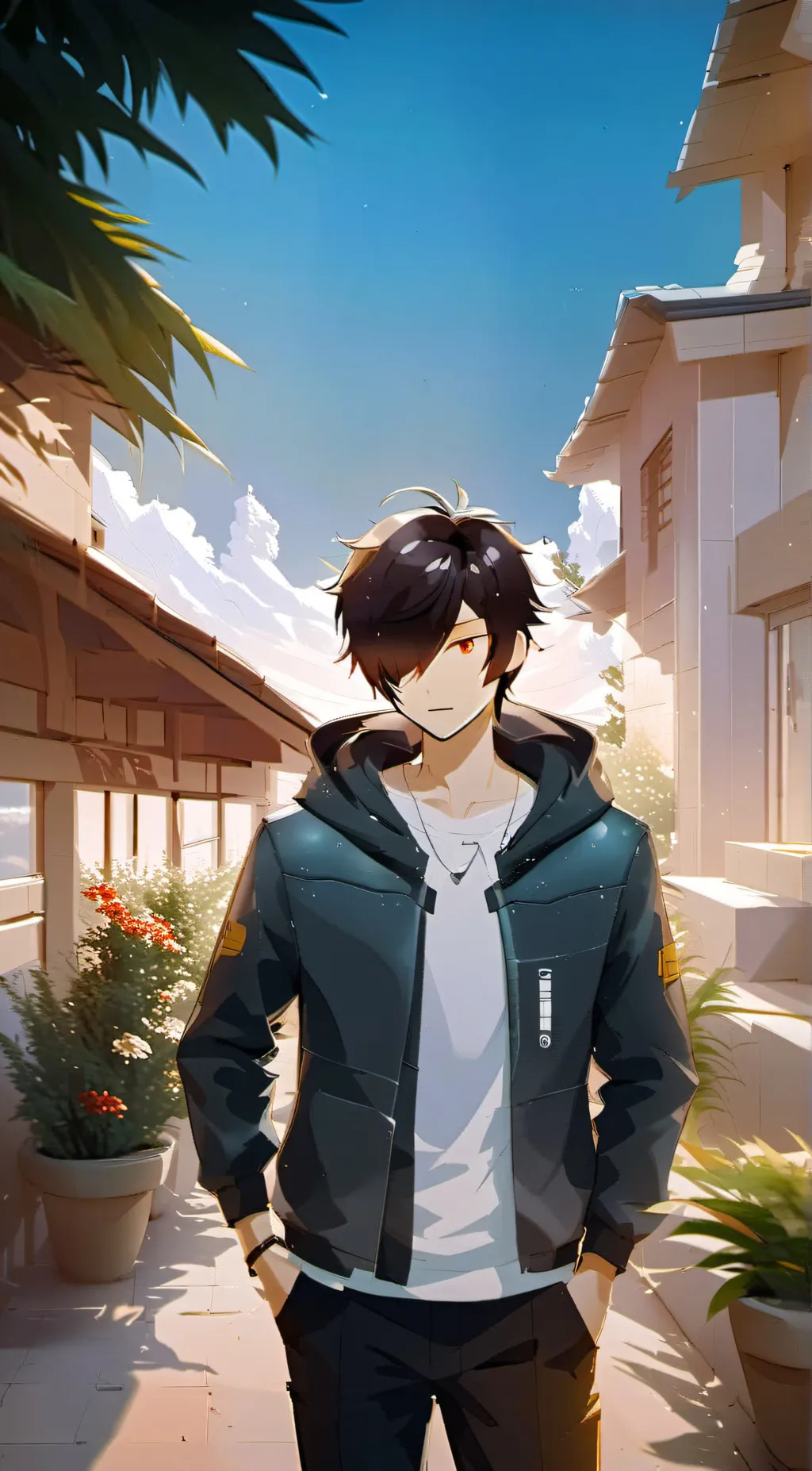 ai character: Aaron background