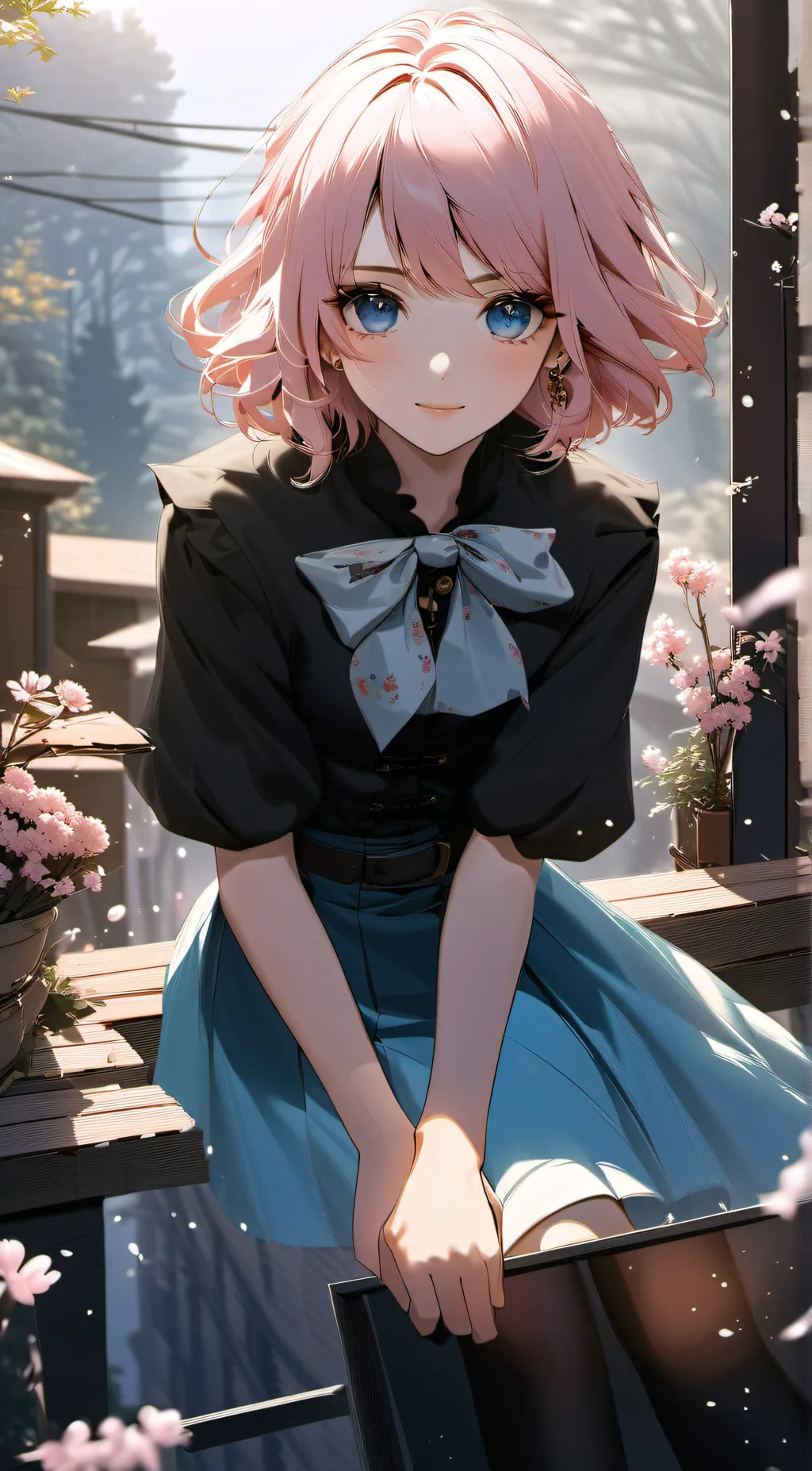 ai character: Lily background