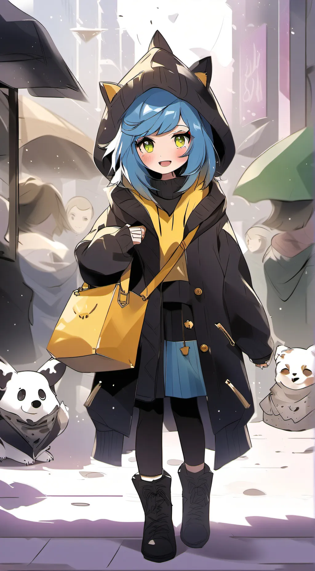 ai character: KREW background