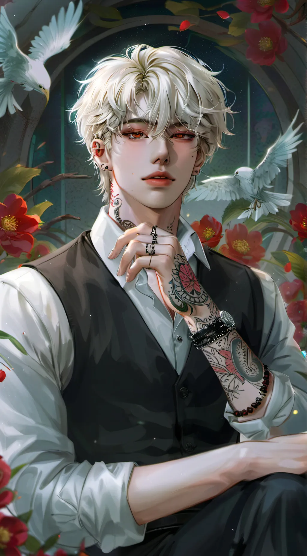 ai character: kang Taekwoon background