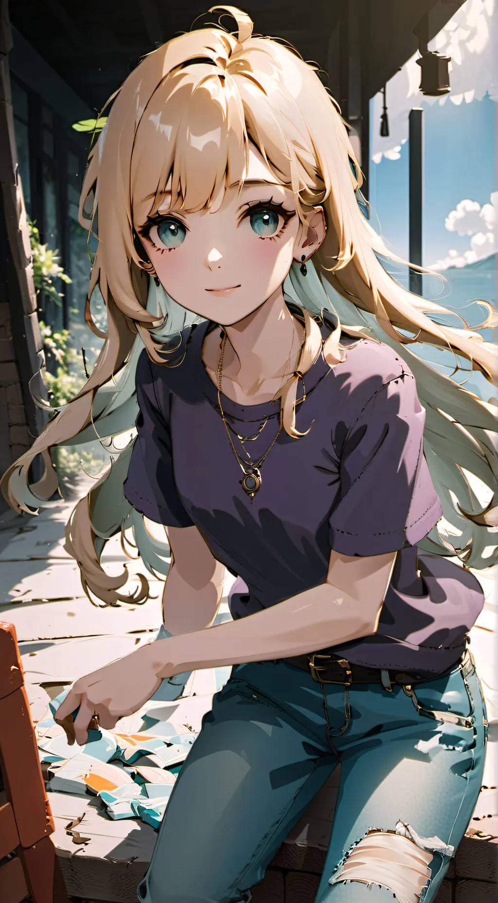 ai character: Emily  background