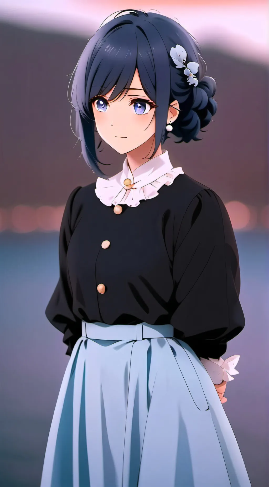 ai character: Akane Kurokawa  background