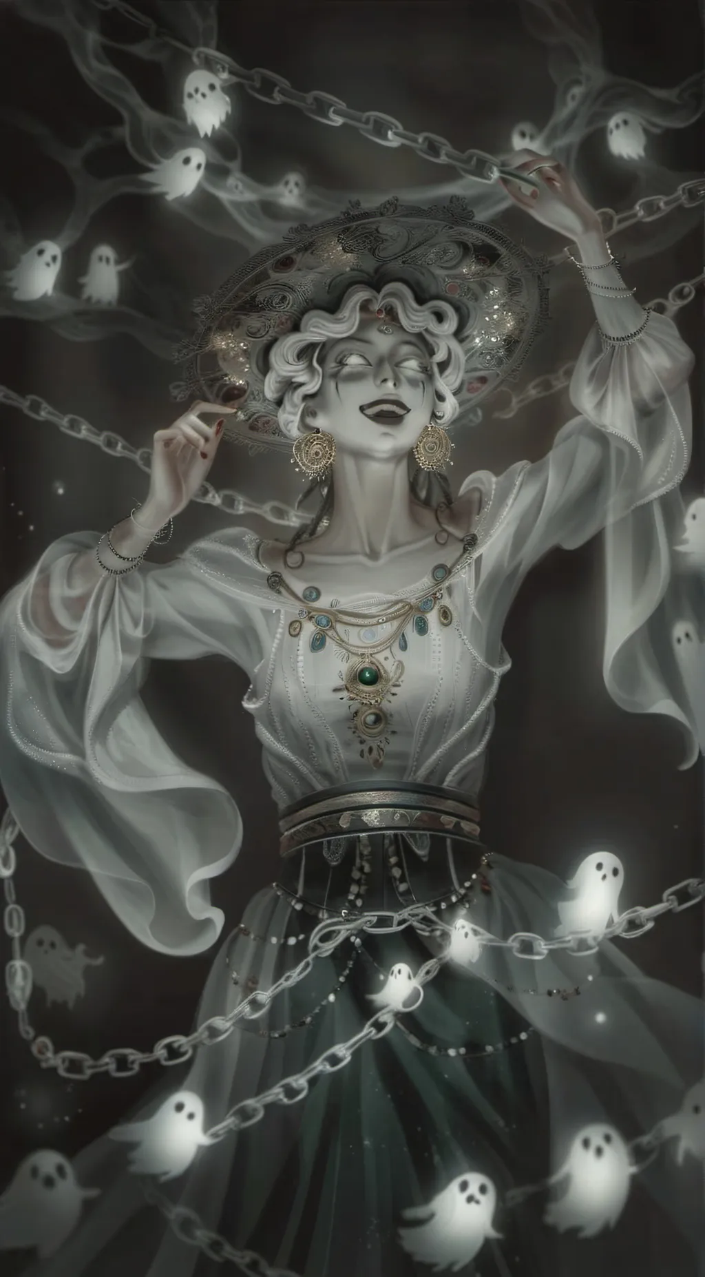 ai character: Mother Chains background