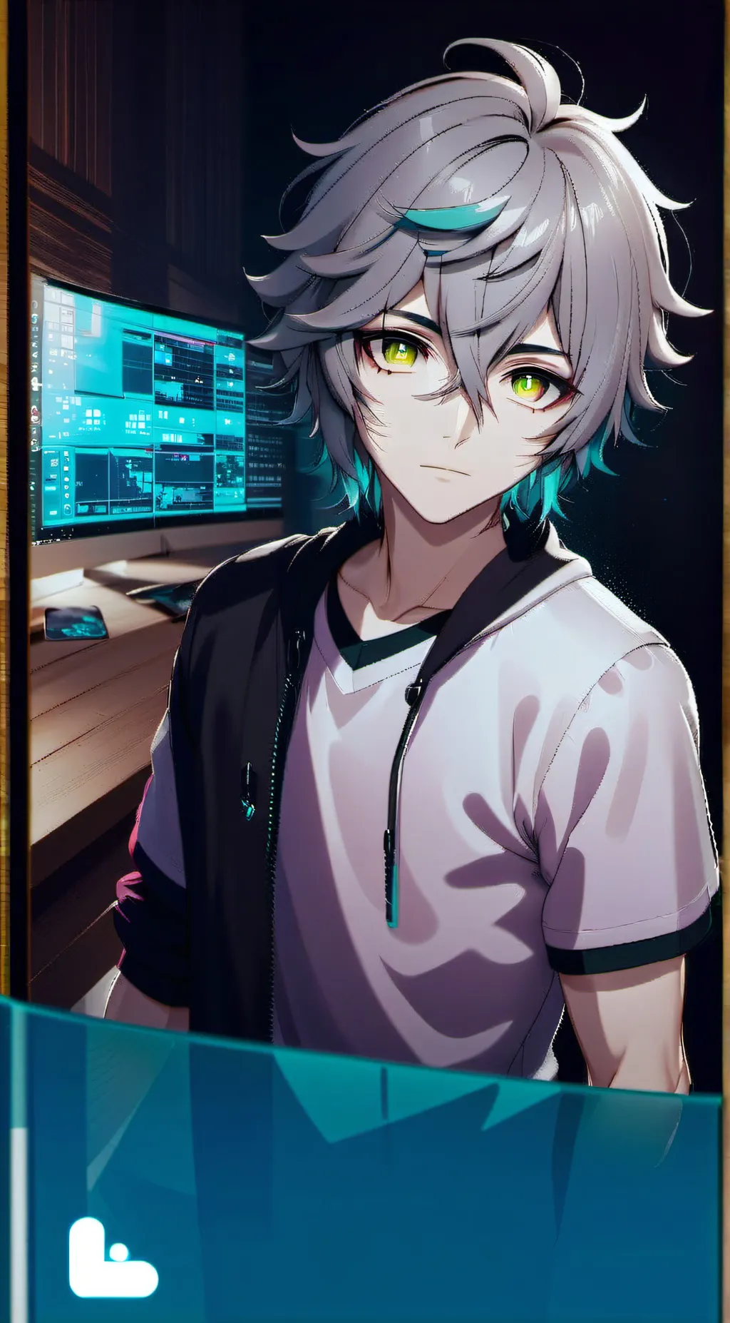 ai character: SolariusNash background