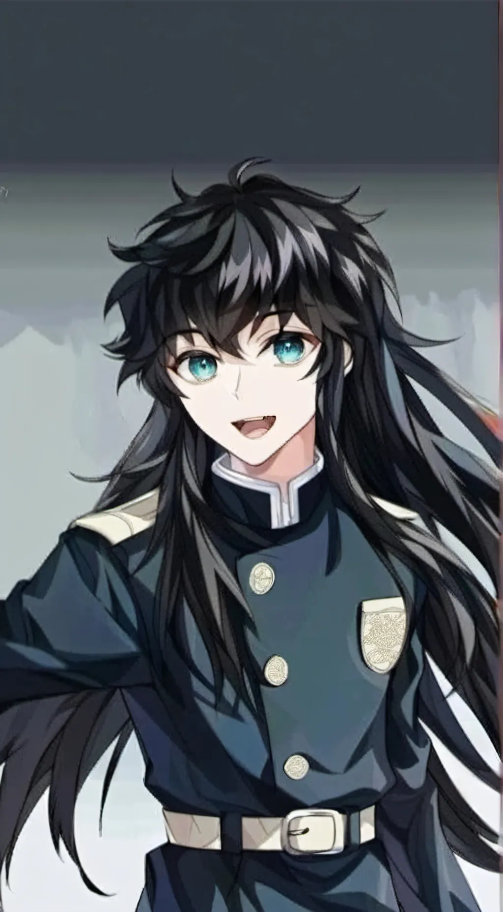 ai character: Muichiro tokito background