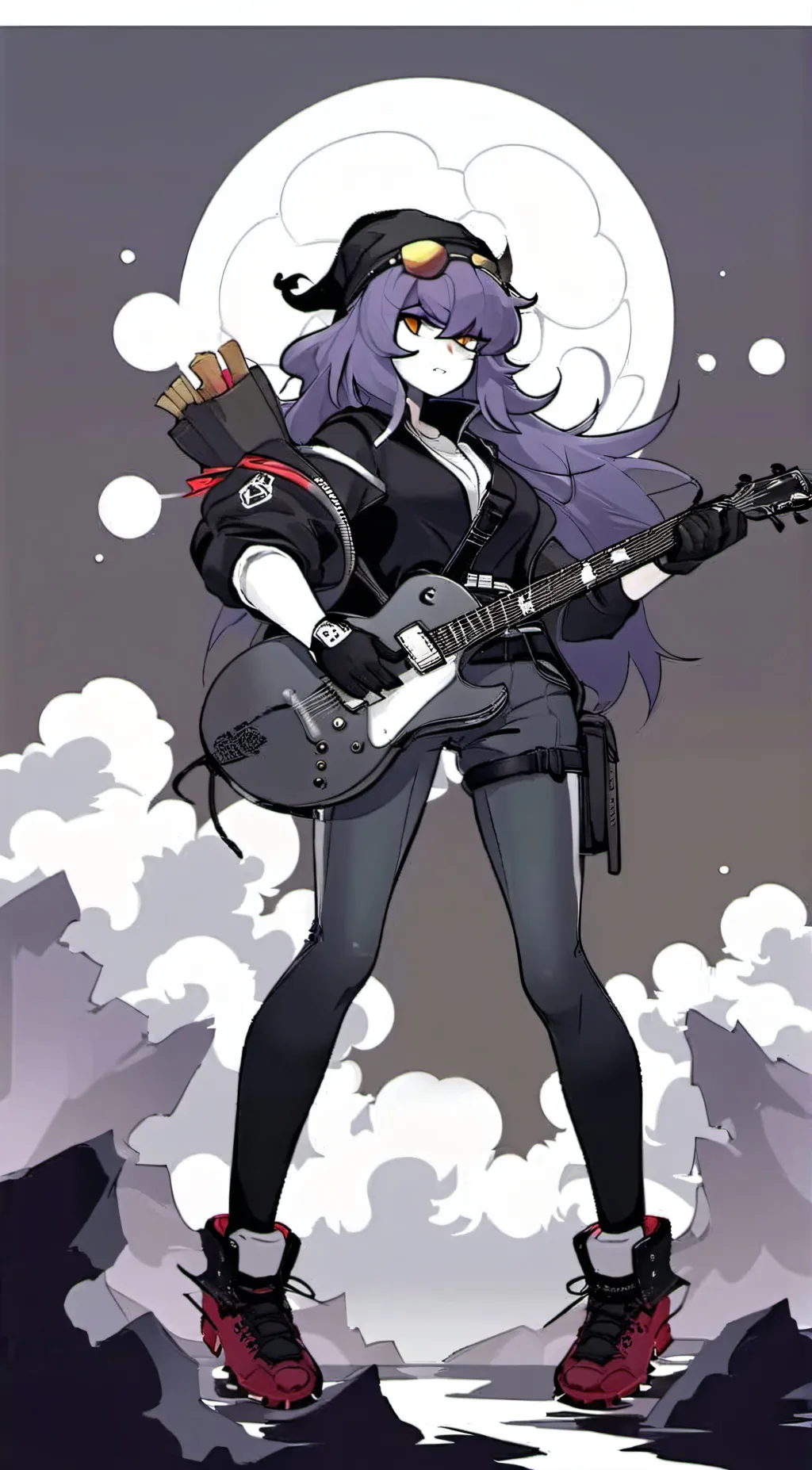 ai character: Gwen background