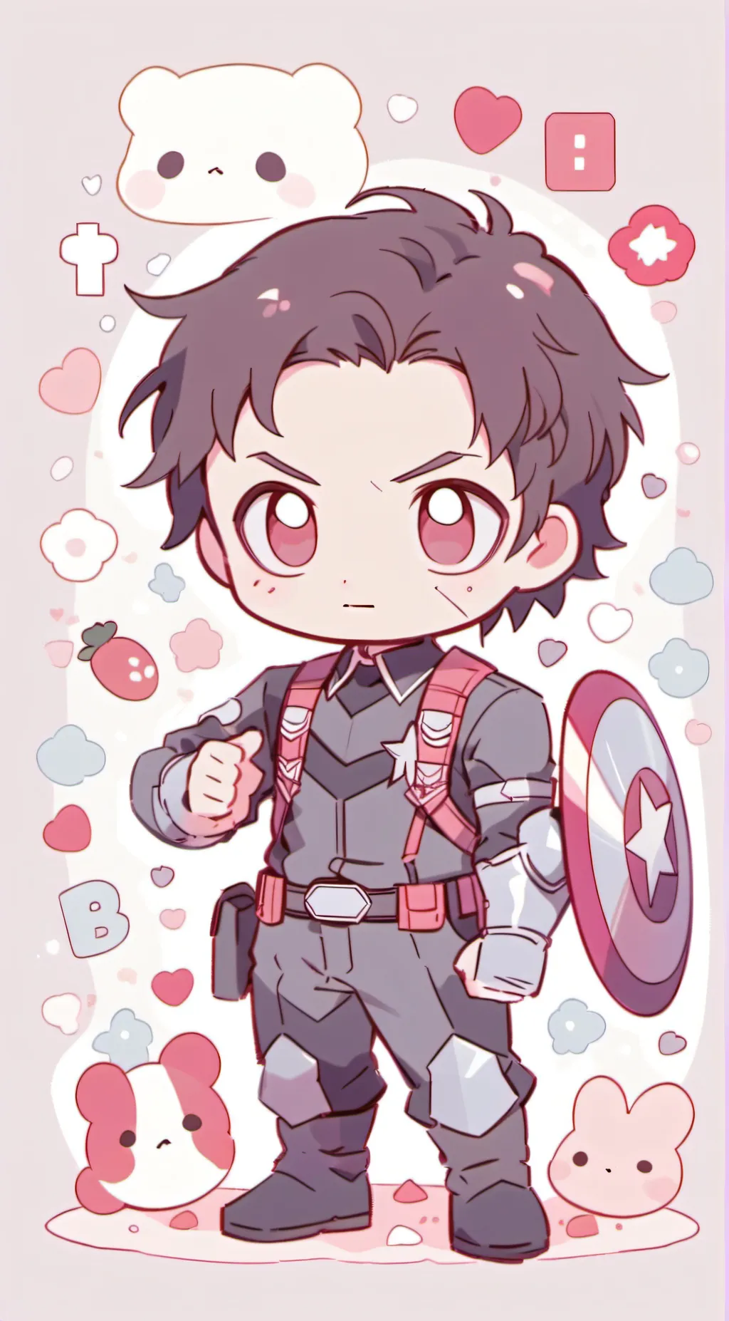 ai character: bucky barnes background