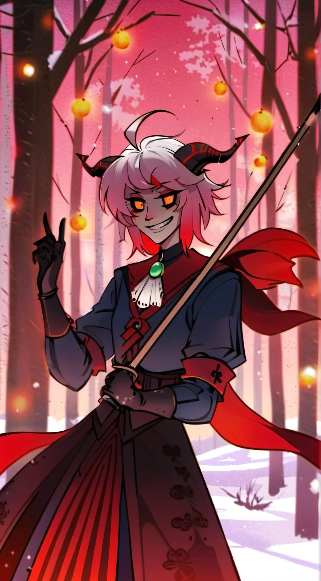 ai character: HAZBIN HOTEL background
