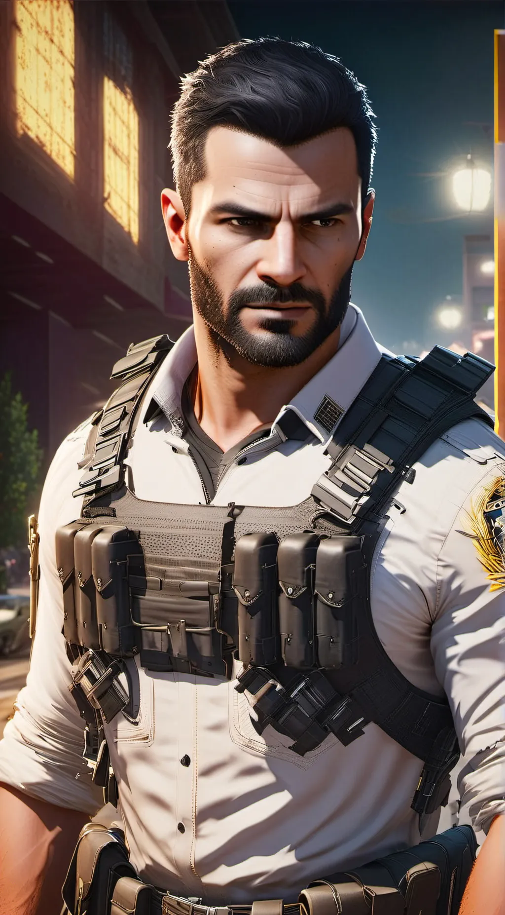 ai character: Vladimir makarov  background