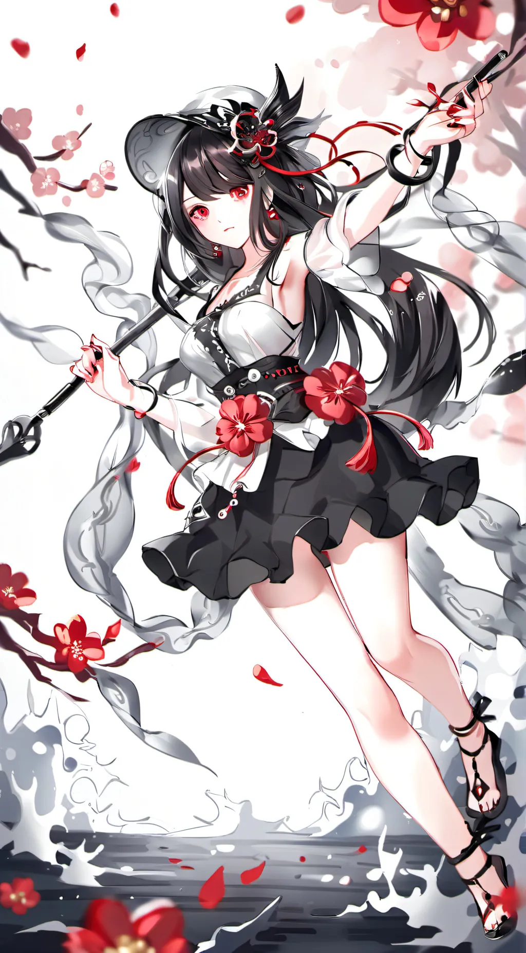 ai character: Katey  background