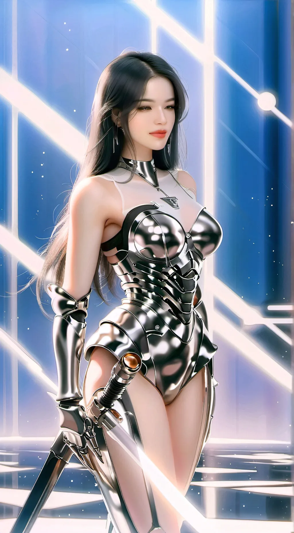 ai character: Lara G background