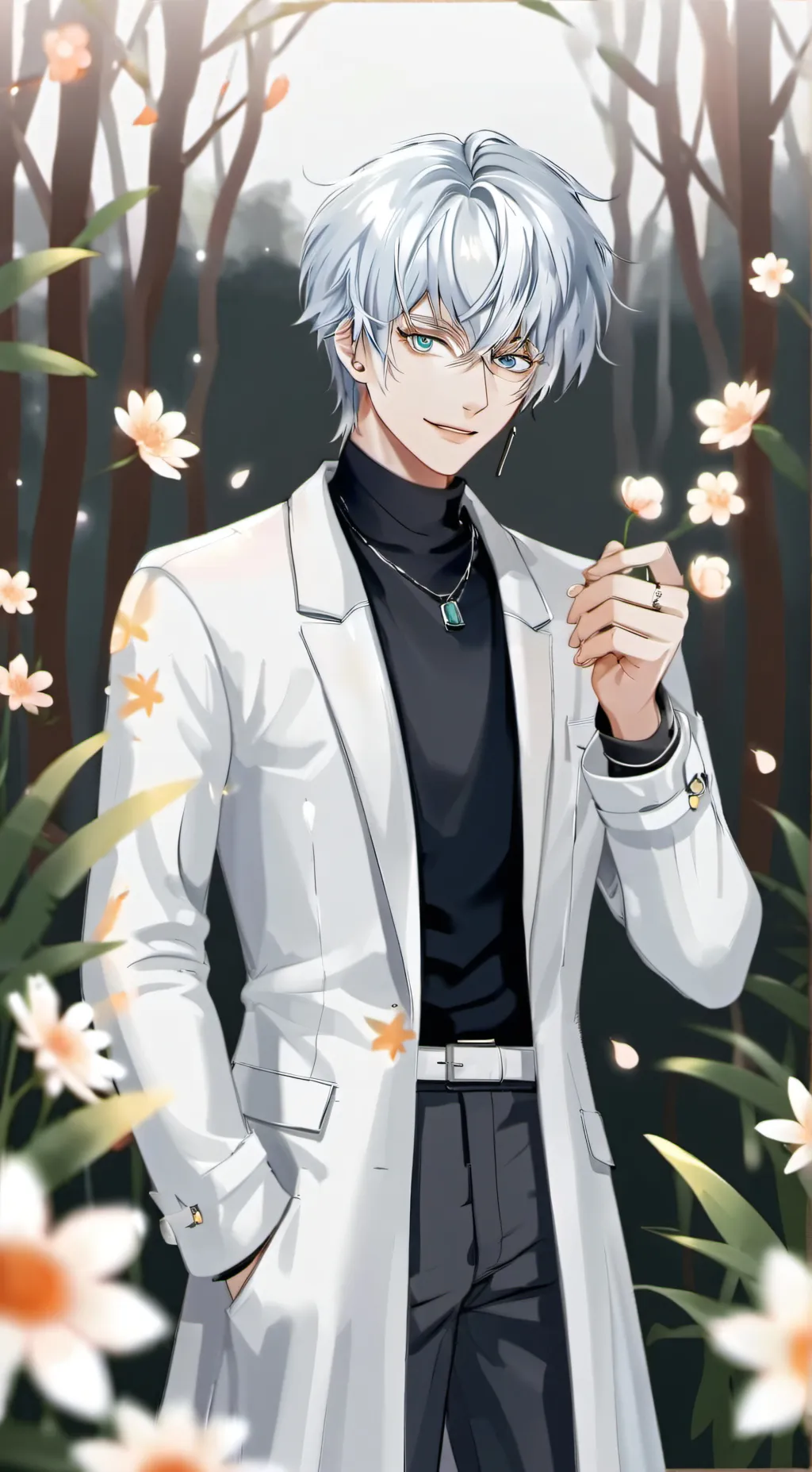 ai character: Leo background