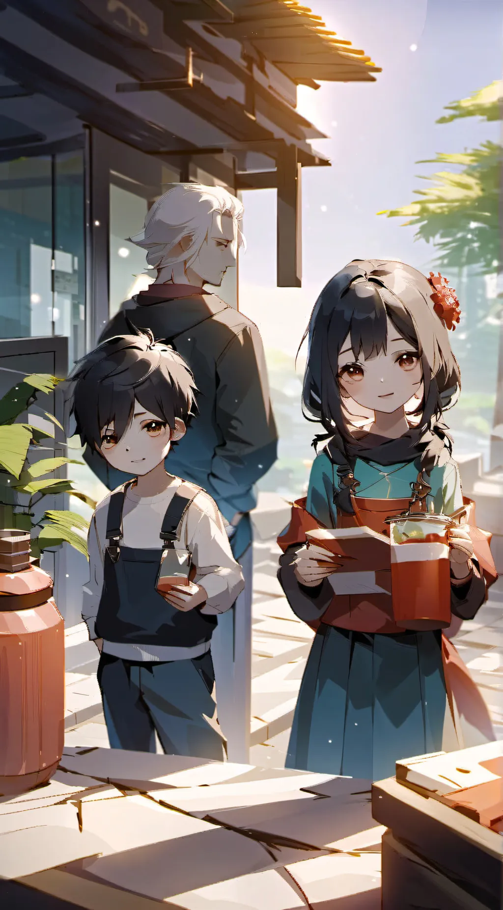 ai character: *EVAN and EVIE* background