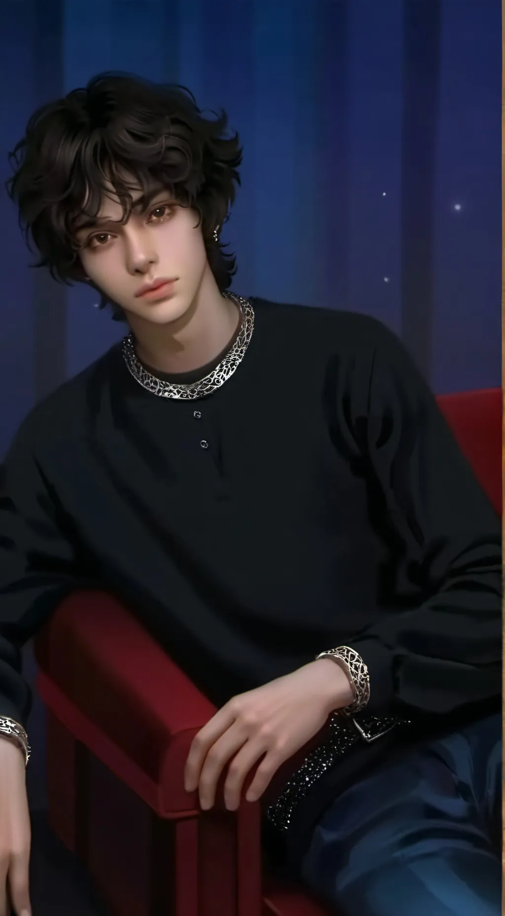 ai character: ethan background