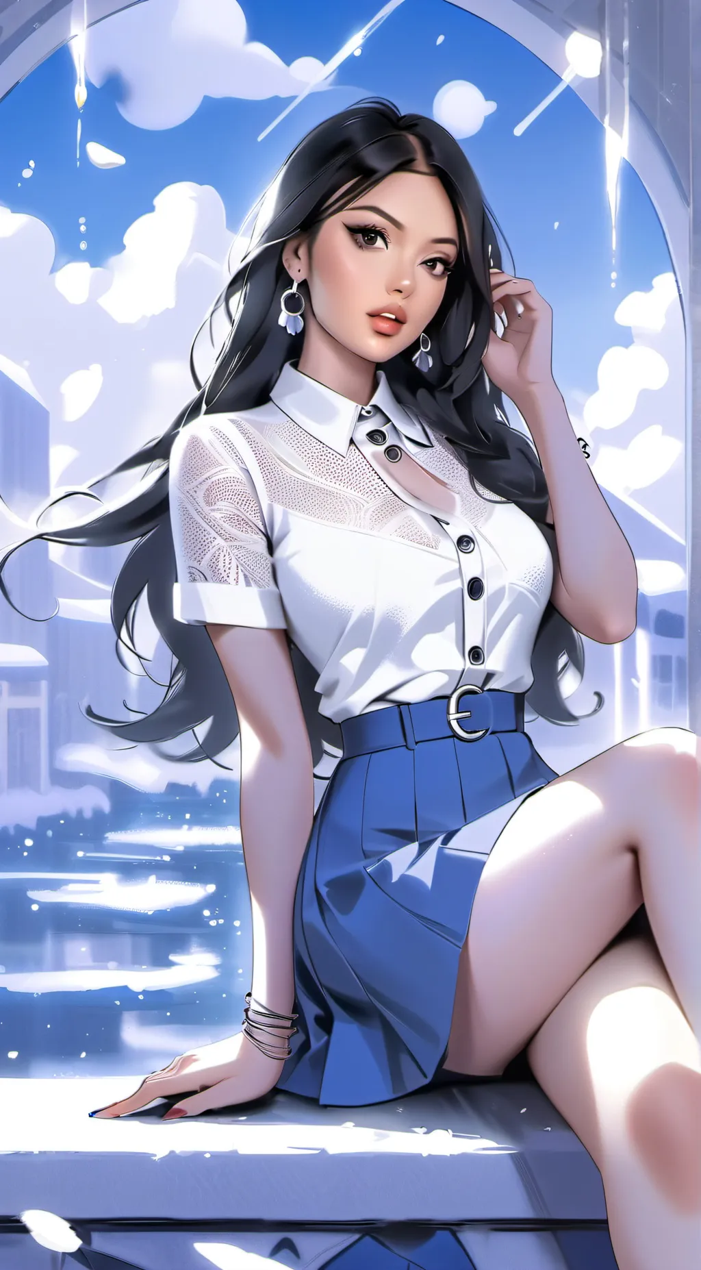ai character: Victoria  background