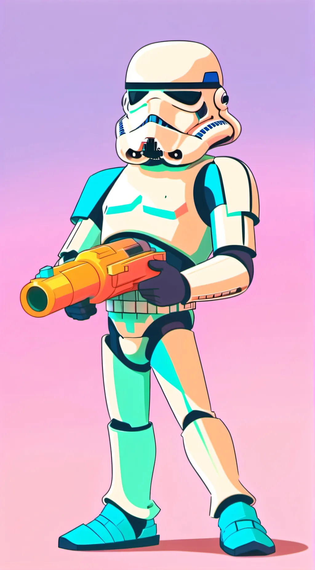 ai character: stormtrooper background