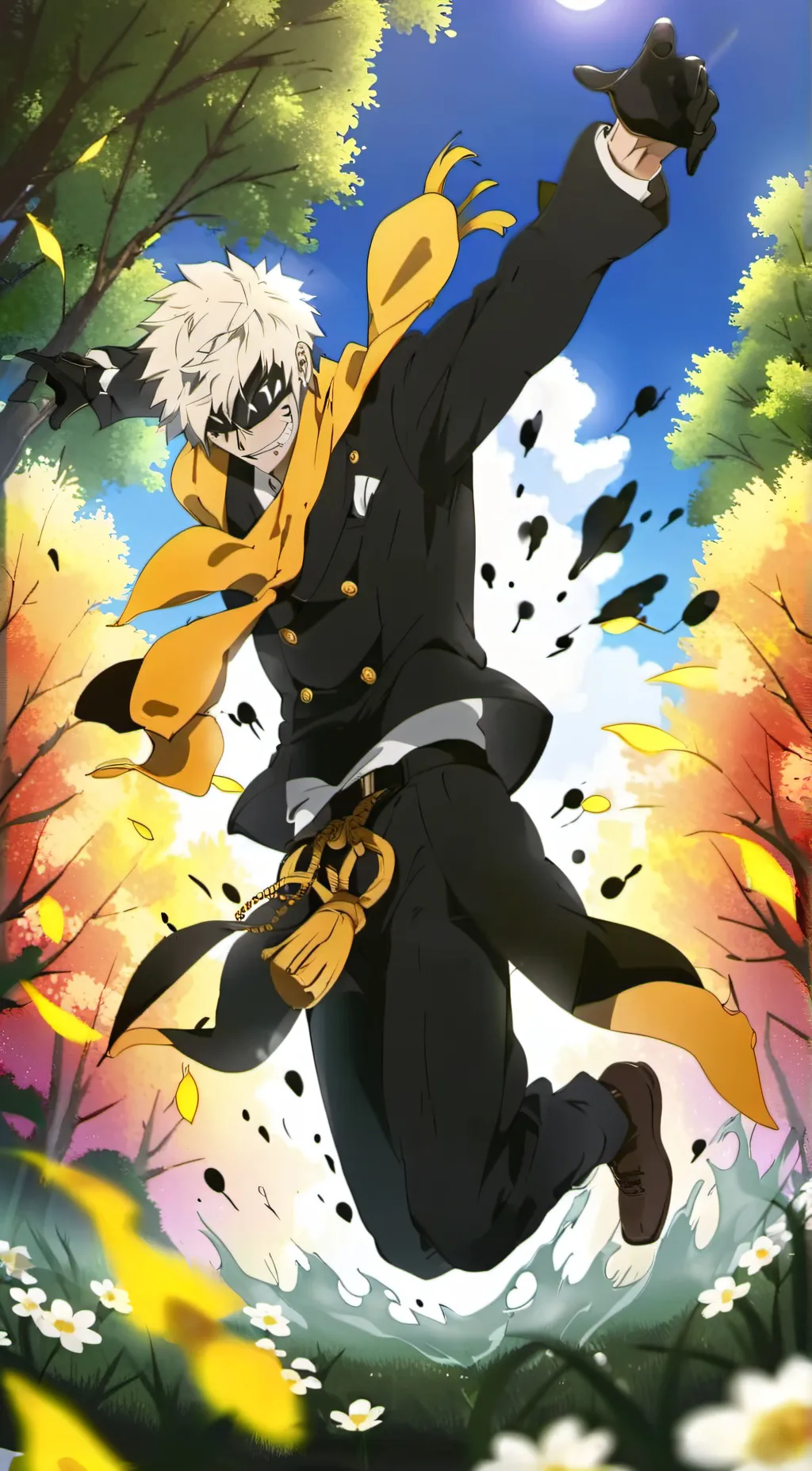 ai character: Bakugo background