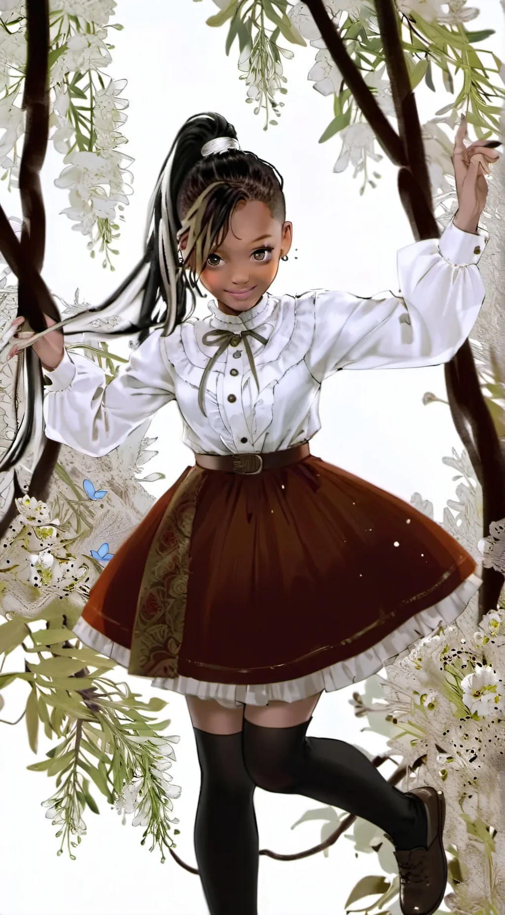 ai character: Kelly  background