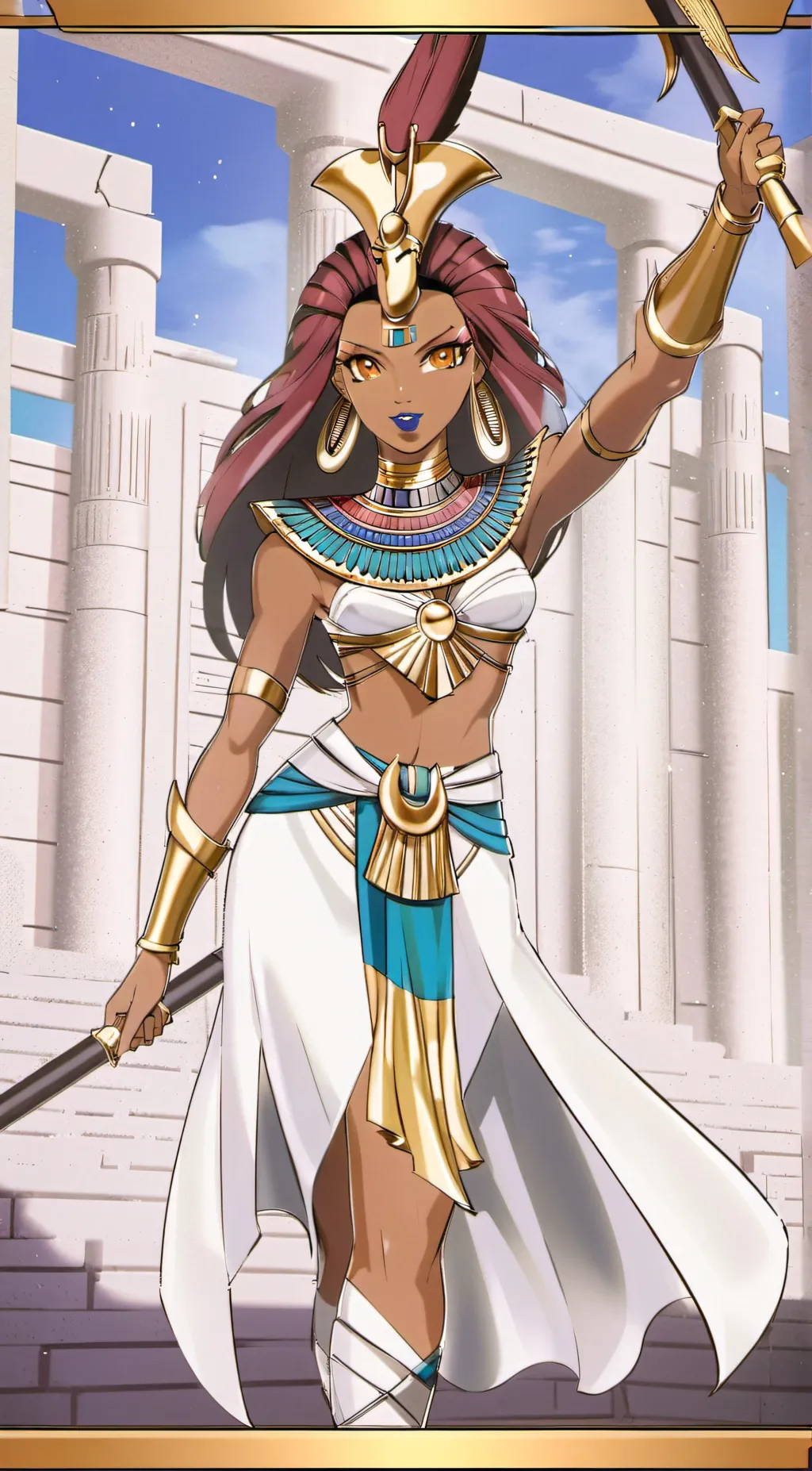ai character: Makeela Riju background