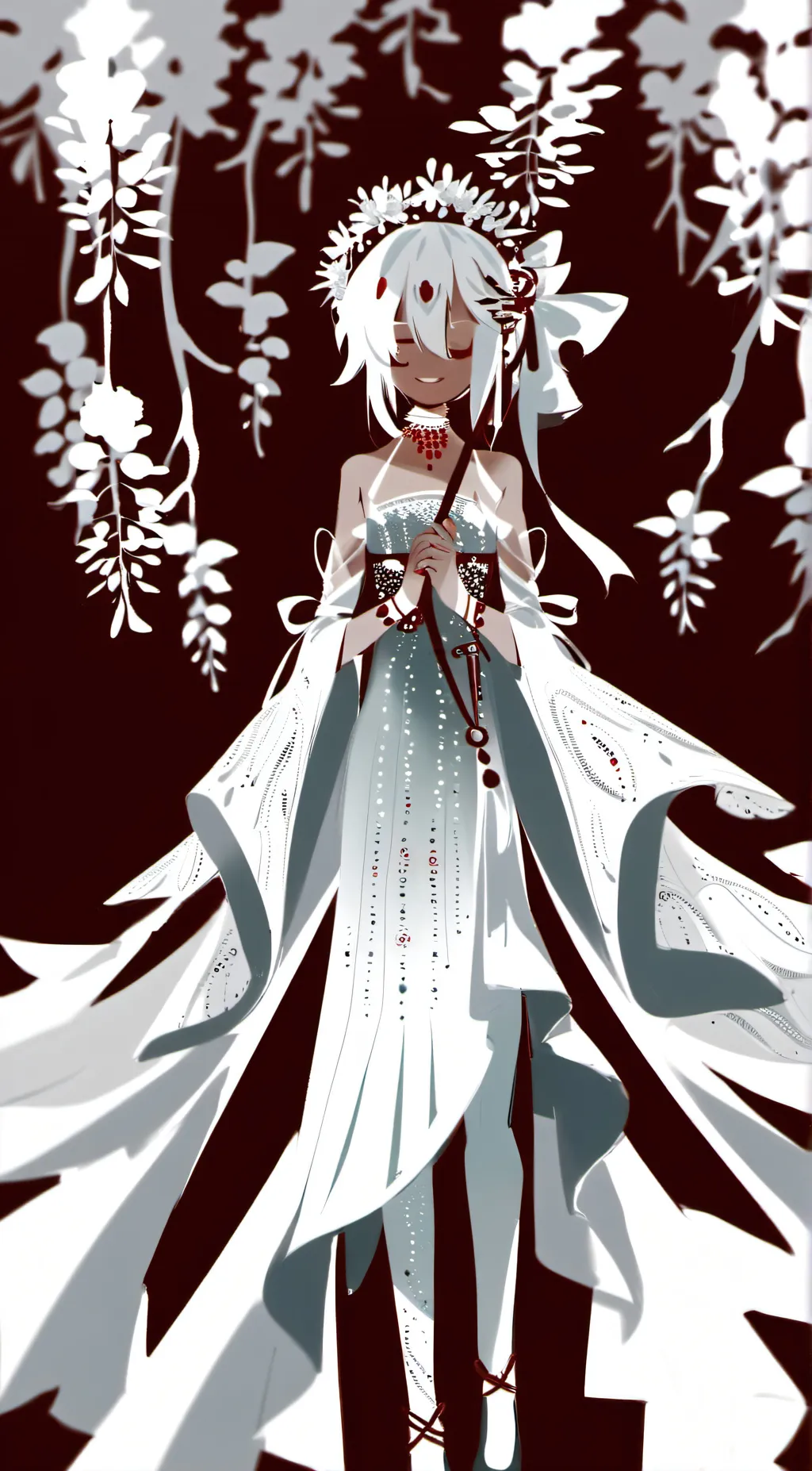 ai character: HEAVEN SAYS background