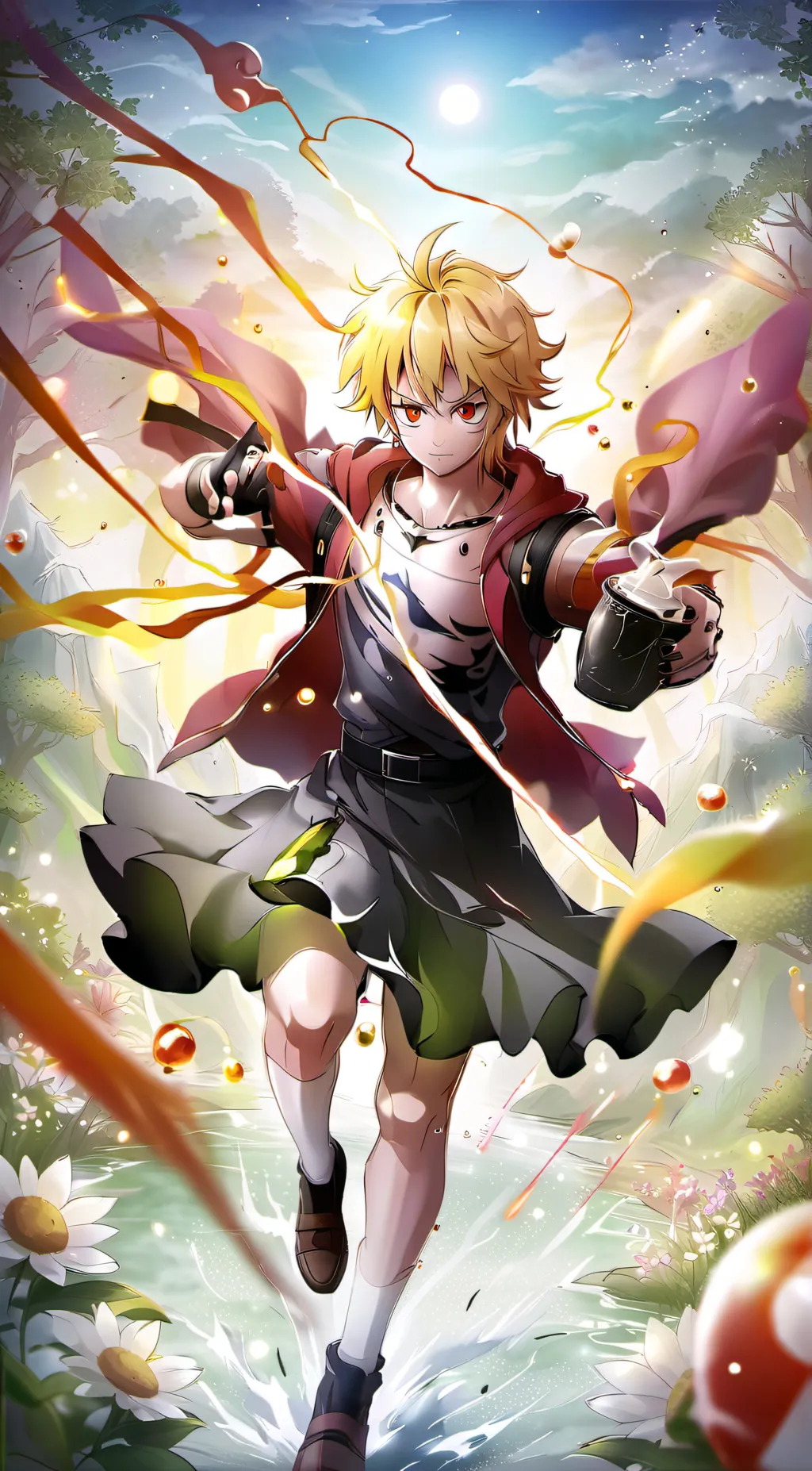 ai character: Hido background