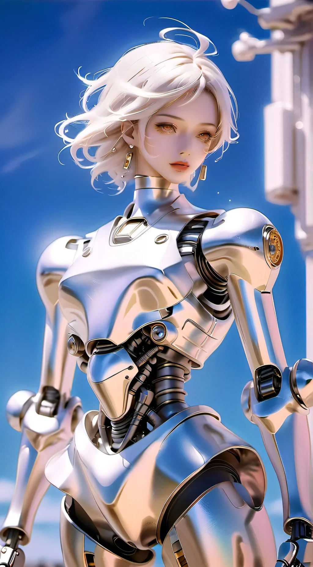 ai character: Murder drones  background