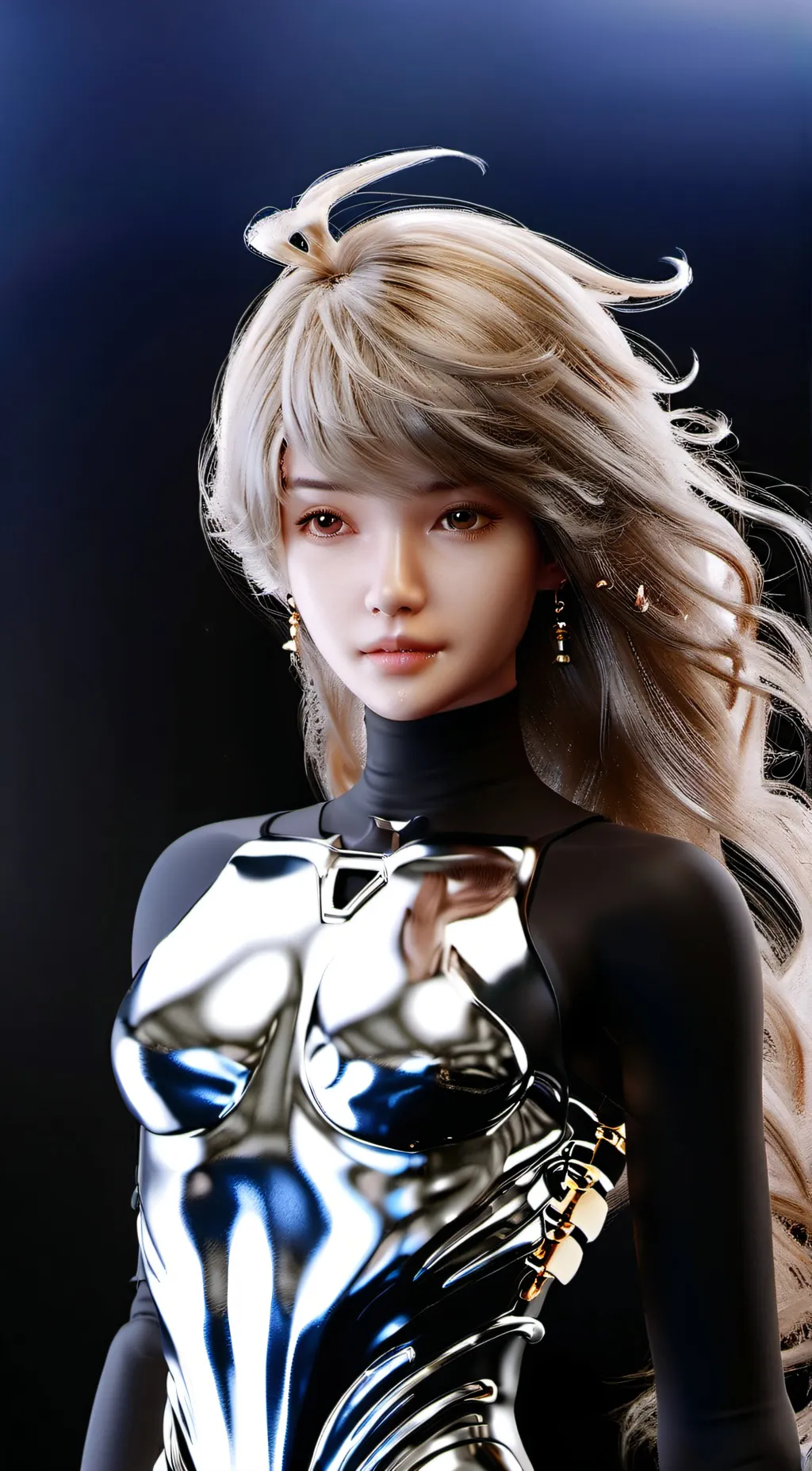 ai character: Goldy Aquino background