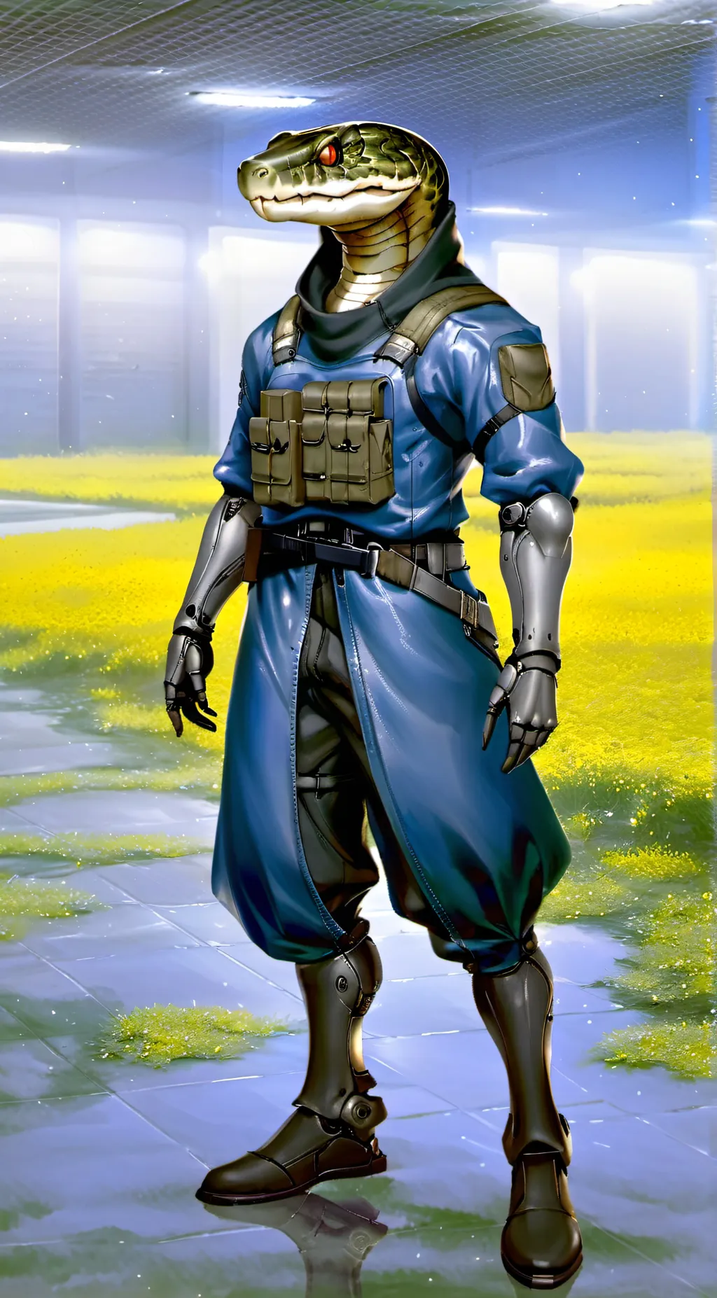 ai character: V-4-TX background