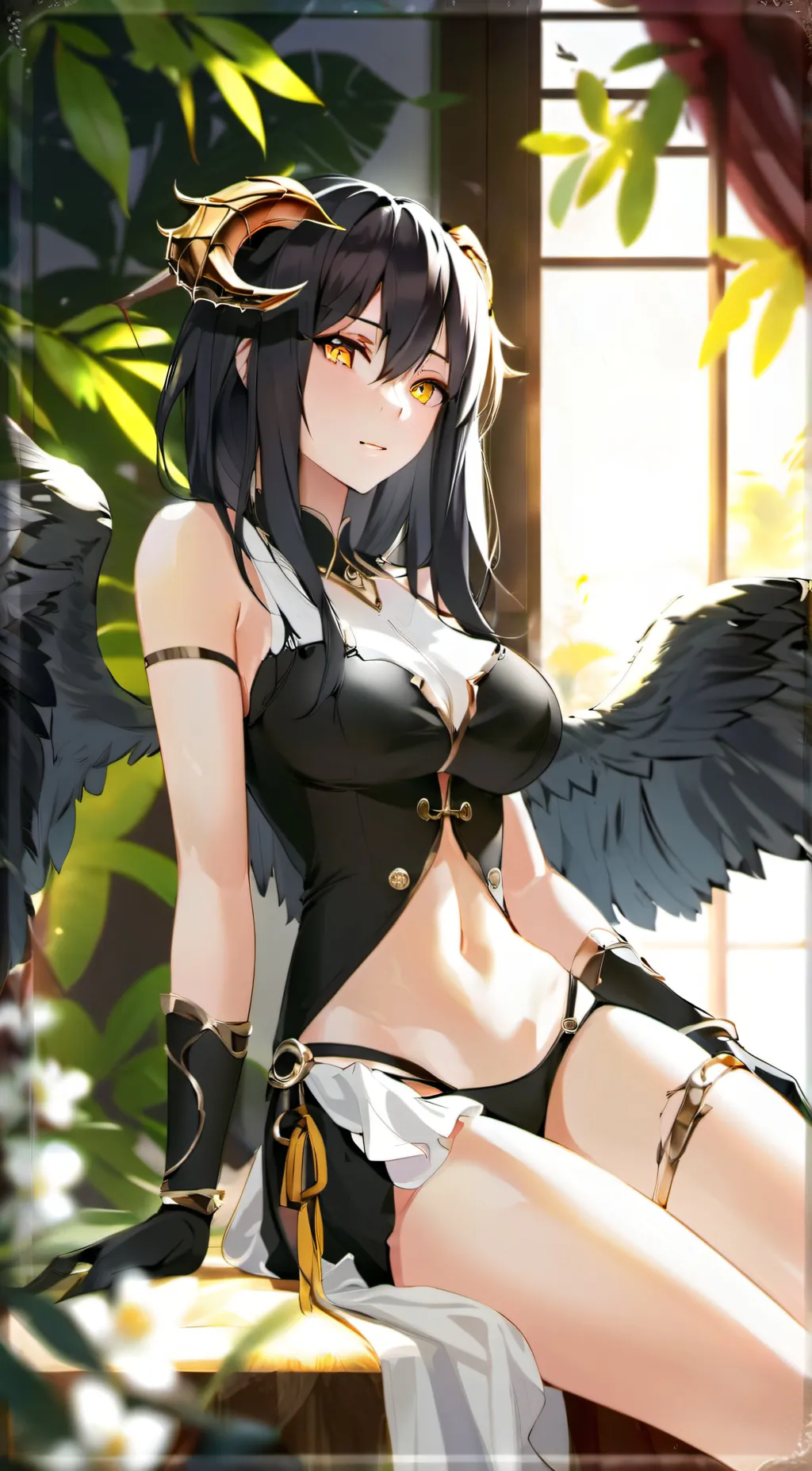 ai character: Aurora background
