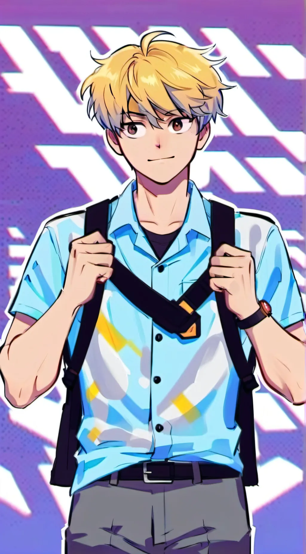 ai character: Vincent background