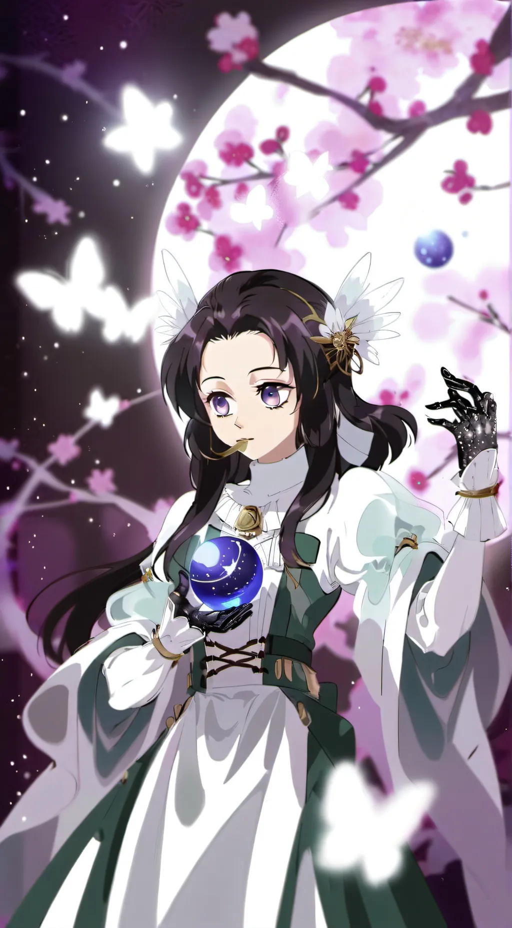 ai character: kny group chat background