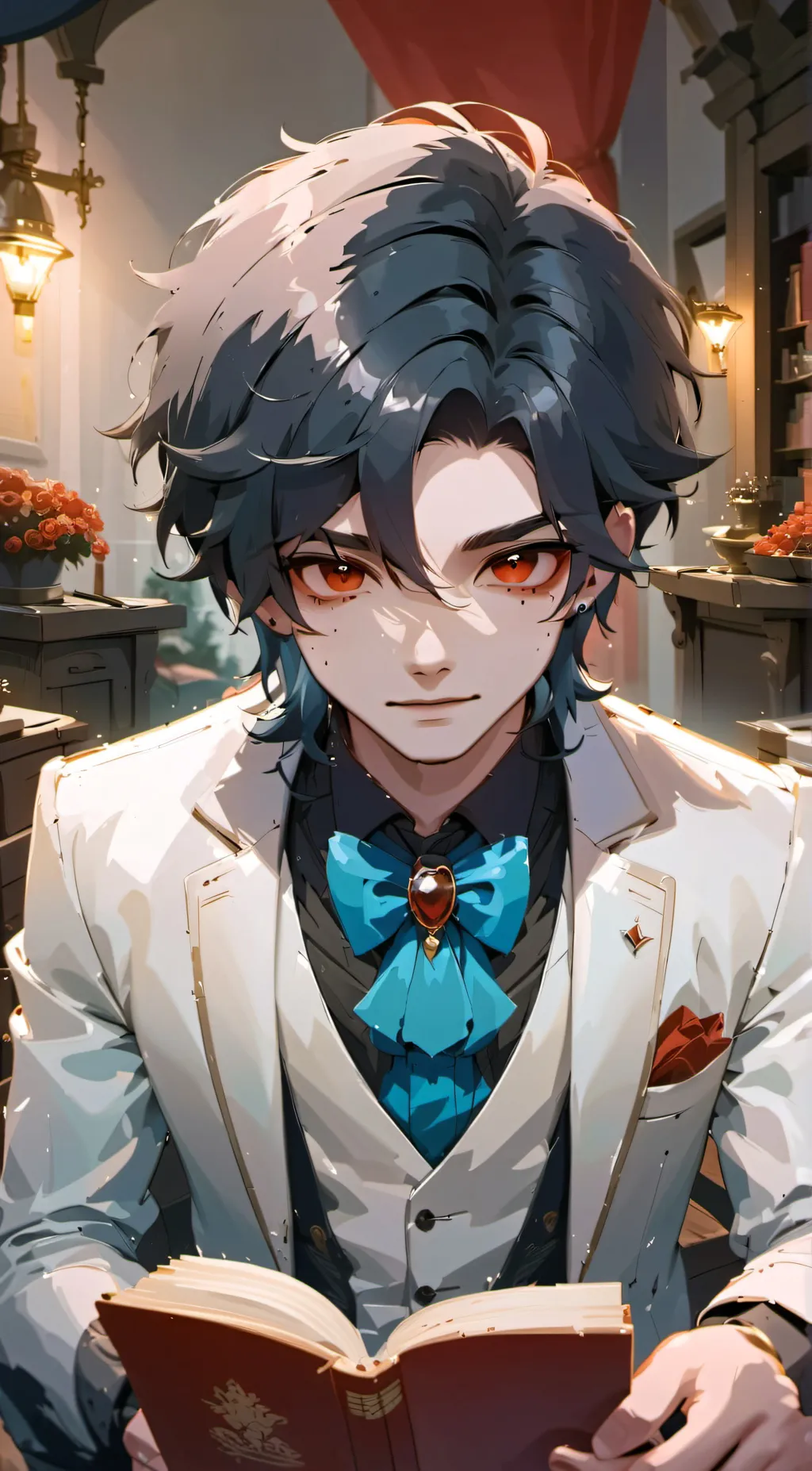 ai character: Rich Boy background