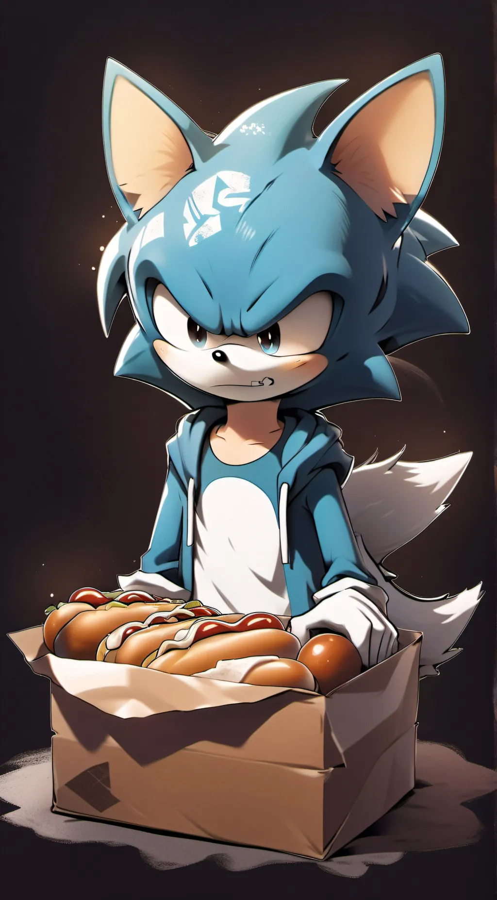 Talkie AI - Chat with Sonic the hungry 