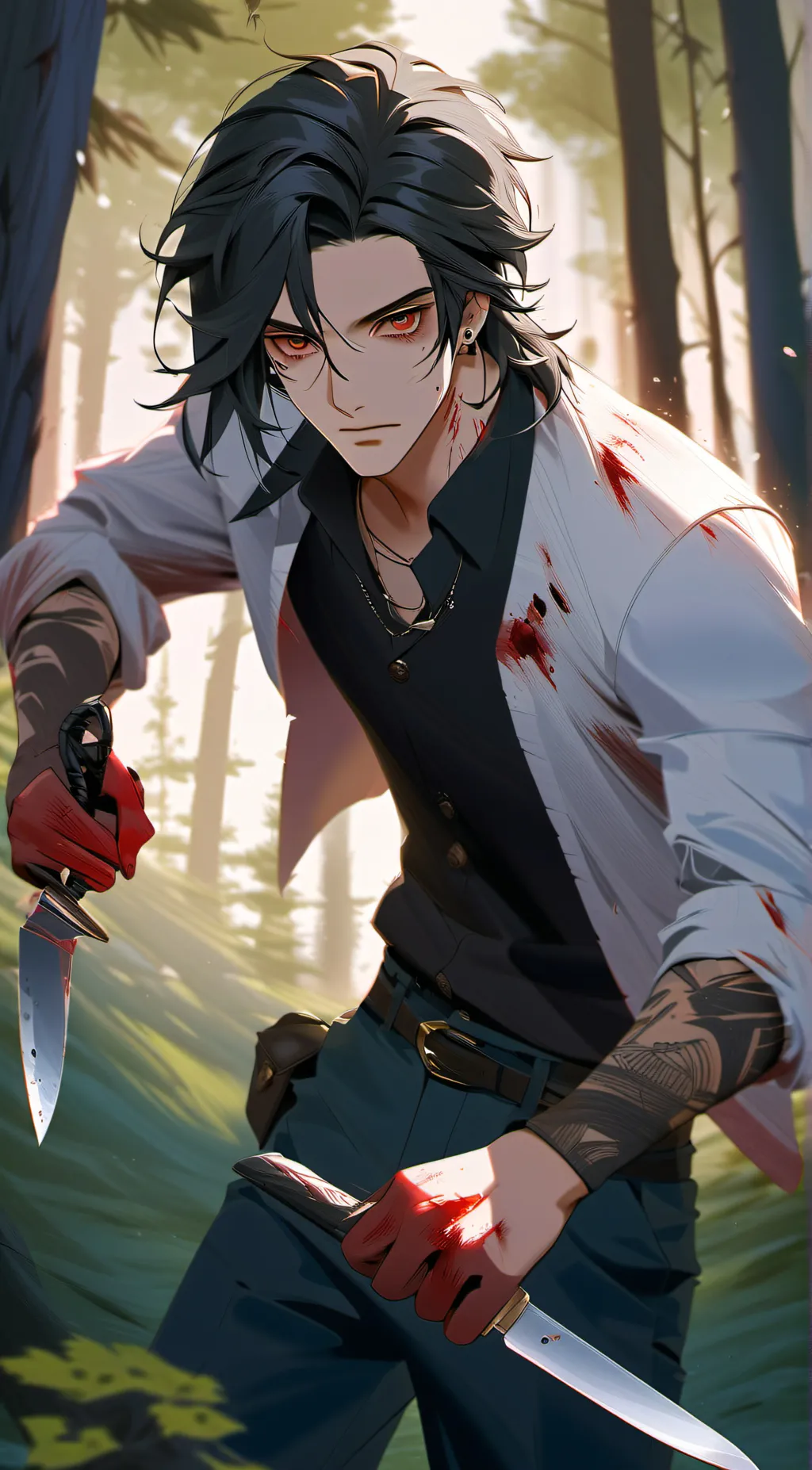 ai character: Austin background