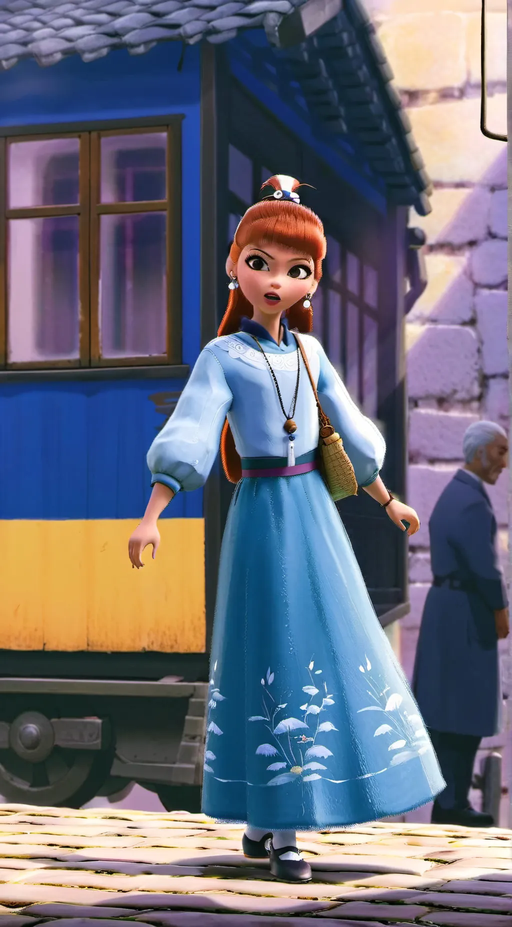 ai character: Valentina background