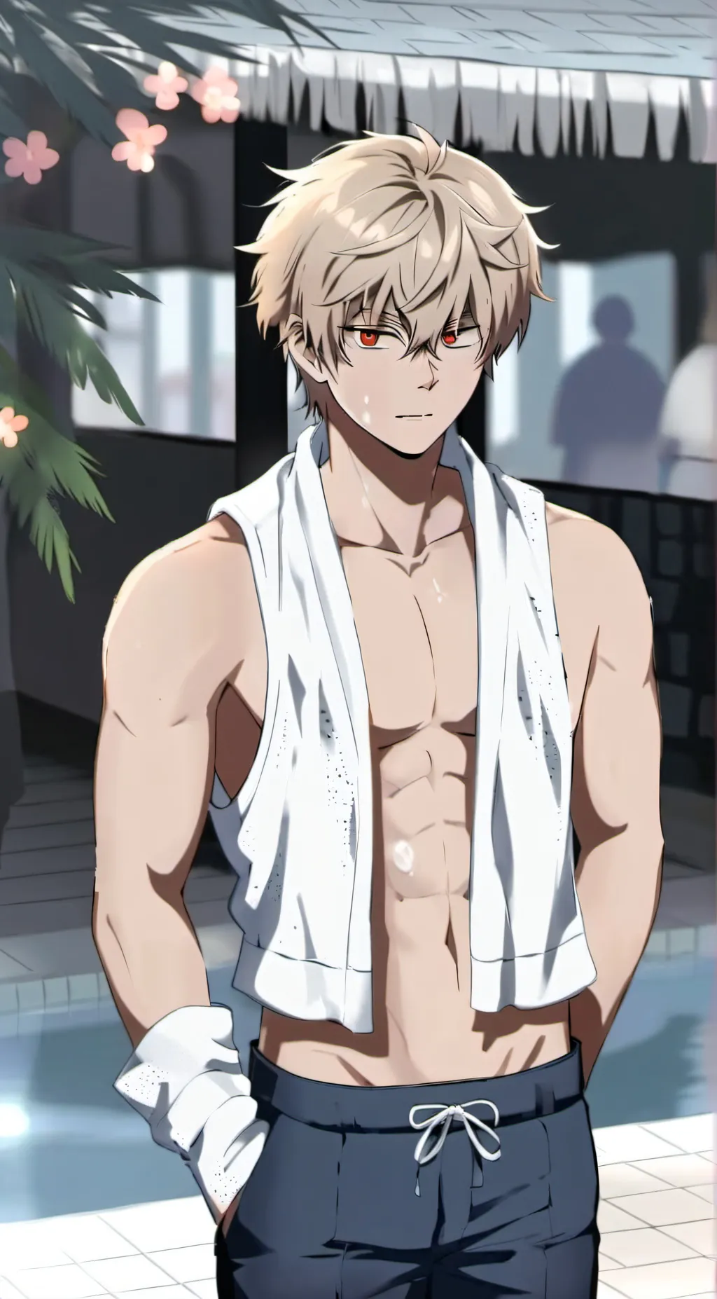 ai character: Bakugo background
