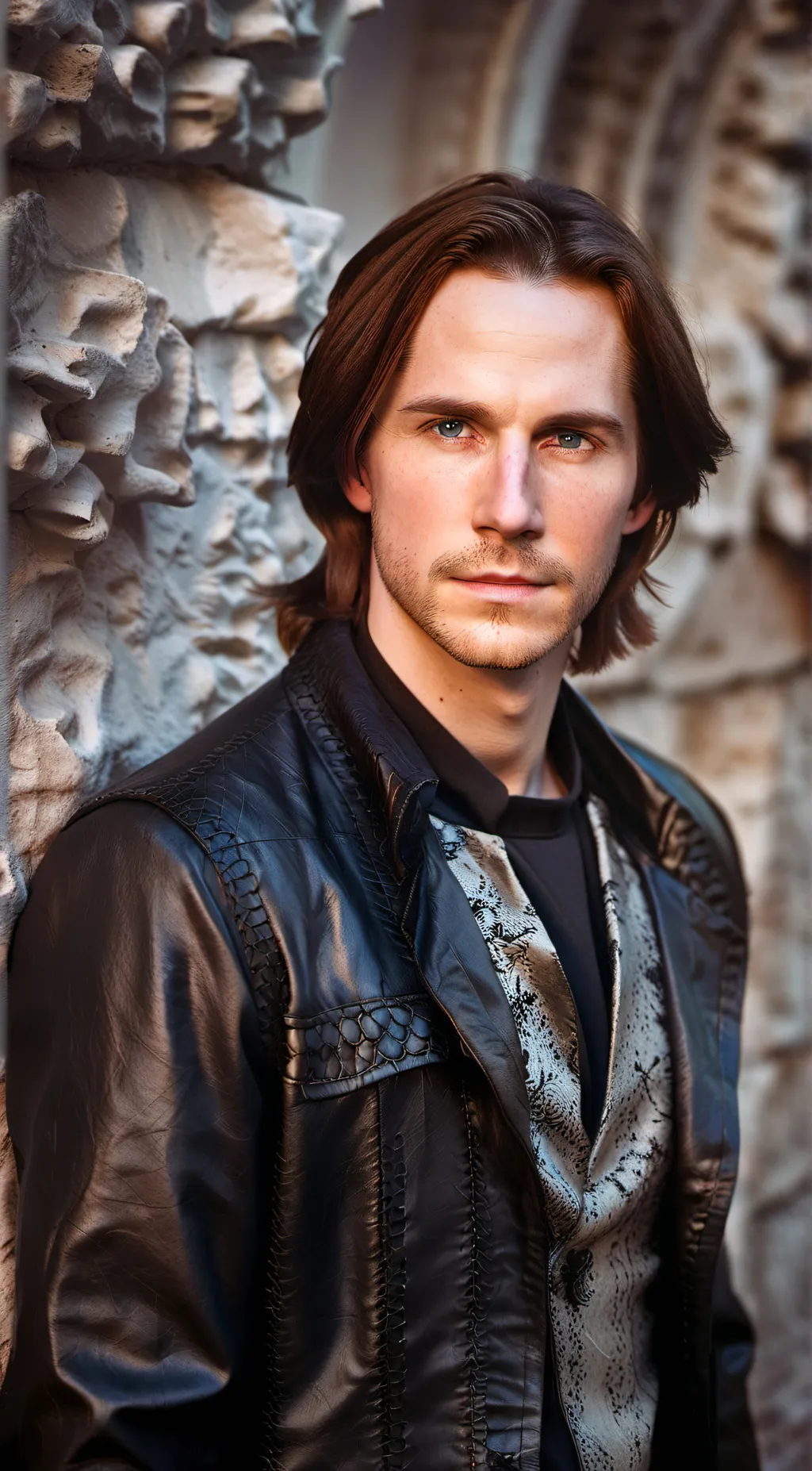 ai character: Matthew Mercer  background